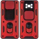 Протиударний броньований чохол із захистом камери для Poco X3 NFC та Poco X3 Pro Armor Case Keysion red - зображення 5