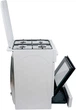 Комбинированая плита Grunhelm АM6611W 60 см белая 4973077 - изображение 2