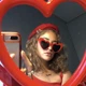 Сонцезахисні окуляри Сердечки Love Червоні (A9919) - зображення 4
