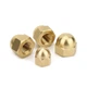 Латунна ковпачкова гайка М3 Brass Cap Nut M3 DIN 1587 AISI 304 - зображення 2