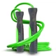 Скакалка PowerPlay 4204 Classic Jump Rope Зелена (2,7m.) 4910953 - изображение 1