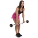 Штанга 10кг с фиксированным весом изогнутая обрезиненная Zelart Rubber Coated Barbell 2687-10 длина 95см - изображение 6