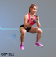 Гиря вінілова 2 кг Gymtek - зображення 6