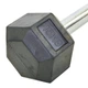 Штанга 15кг с фиксированным весом прямая шестигранная обрезиненная Zelart Rubber Hexagon Barbell 6230-15 длина 95см - изображение 2