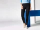 Джеггинсы из плотного трикотажа для женщины Esmara LYCRA® 434940 XL Черный - изображение 2