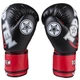 Боксерские перчатки TopTen WARRIOR, PVC, 8oz, черно-красный - изображение 2