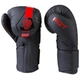 Боксерские перчатки FGT 2171, Flex, 10oz, черно-красный - изображение 3