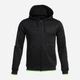 Спортивная кофта мужская Joma Olimpiada 103707.117 M Черная с салатовым (8445954520402) - изображение 6