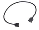 Плата Фан хаб кулерів з підсвічуванням 10 x RGB Sync 12V/4 pin + PWM HUB розгалужувач Концентратор без живлення Чорний - зображення 6