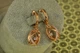 Серьги подвески Xuping Jewelry Взгляд 3,2 см золотистые - изображение 3