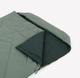 Двомесный Спальный Мешок для Кемпинга 215 x 160 см QUECHUA Comfort 0° Зеленый - изображение 5