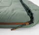 Двомесный Спальный Мешок для Кемпинга 215 x 160 см QUECHUA Comfort 0° Зеленый - изображение 6