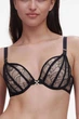 Бюстгальтер push-up Chantelle 75A Черный (111808) - изображение 1