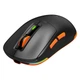 Мышь MEETION Wired + 2.4 G+Bluetooth Gaming mouse GW24 |6 Keys, 8000dpi, 30-60h, RGB| черная - изображение 4
