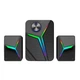 Акустика для ПК Meetion Wired + Bluetooth Meetion Speaker SP2111 |BT5.0/AUX+USB, 15W, RGB| чорна - зображення 1