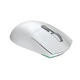 Ігрова бездротова миша MEETION Wired, 2.4G, Bluetooth Gaming mouse GW33, 6 Keys, 200-10000DPI, 650mAh, 25-60h, RGB, white - зображення 4