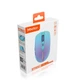 Мышь MEETION 2.4 G+Bluetooth Dual Mode gaming mouse BTM002 |1000-1200-1600dpi, 6keys, Type-C Charging, RGB| фиолетовая - изображение 2