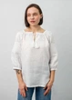 Вишиванка Narodnyy Butik Віконця біла вишивка Біла 1002 54 - зображення 3