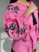 Вышиванка жіноча Narodnyy Butik Троянда фуксія 1022.1 46 - изображение 6