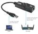 Адаптер переходник USB (Thunderbolt 3/4) to Gigabit LAN Ethernet Adapter (RJ45) with LED - изображение 2