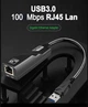 Адаптер переходник USB (Thunderbolt 3/4) to Gigabit LAN Ethernet Adapter (RJ45) with LED - изображение 3