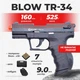 Стартовый пистолет Blow TR-34 Walther P22 с патронами с кобурой - изображение 1