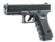 Пневматический пистолет Umarex Glock 17 Blowback black, BB/Pellet с со2 с пулями с кобурой 5.8365 - изображение 2
