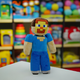 М'яка іграшка Стів Minecraft (26 см) - плюшева лялька Стів із Майнкраф 00663-7 - зображення 2
