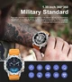 Смарт-годинник спортивний K52 з Bluetooth-дзвінками, фітнес-трекером та функціями моніторингу здоров'я - зображення 6