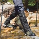 Захисні водонепроникні бахіли Naturehike CNK2450DS011, розмір L, чорні - изображение 5