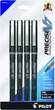 Набор черных ручек 4 шт Pilot Precise V7 Rolling Ball, Extra Fine 0.7 мм (26003) - изображение 1
