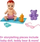 Кукла Барби Скиппер Няня с коляской и пупсом Barbie Skipper GXT34 - зображення 5