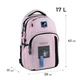 Рюкзак шкільний з ортопедичною спинкою Kite Education HK25-2578M Kuromi (000995310) - зображення 3