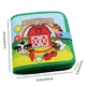 Развивающая фетровая книга-бизиборд Монтессорі на липучках "Farm Busy Book" для детей (GC1019) - изображение 4