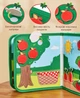Развивающая фетровая книга-бизиборд Монтессорі на липучках "Farm Busy Book" для детей (GC1019) - изображение 8
