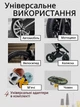 Портативный автомобильный компрессор PR-325, Быстрый насос 30л/м, Для шин автомобиля, мотоциклов, велосипедов и мячей, Работает от прикуривателя - изображение 3