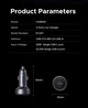Зарядний пристрій UGREEN EC307, W30, PD, QC, USB-C, Fast Charger, автомобільний, від прикурювача - зображення 5
