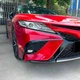 Пластикова губа на бампер Toyota Camry 70 2018-2020 молдинг бампера спідниця чорний. - зображення 7