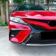 Пластикова губа на бампер Toyota Camry 70 2018-2020 молдинг бампера спідниця чорний. - зображення 8