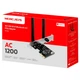 Адаптер WiFi MERCUSYS MA30E AC1200, PCI-Express x1, BT5.0 - изображение 2