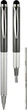 Набор Шариковая ручка-стилус Zebra Telescopic Stylus синяя 0.7 мм металлический корпус Серый + стержень синий 4C (1000000880427) - изображение 1
