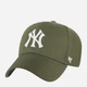 Кепка 47Brand New York Yankees MVPSP17WBP-SWL One Size Хаки (195000714634) - изображение 1