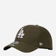 Кепка 47Brand LOne Size Angeles Dodgers MVPSP12WBP-SWB One Size Светлый хаки (193234994310) - изображение 2
