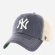 Кепка летняя 47Brand New York Yankees Trawler TRWLR17GWP-VNA One Size Серая с бежевым (193234385910) - изображение 1