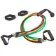 Еспандр Treaning Pro для атлетичних вправ 5 джгутів Power Bands - зображення 2