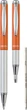 Набор Шариковая ручка-стилус Zebra Telescopic синяя 0.7 мм металлический корпус Оранжевый + стержень синий 4C (1000000880434) - изображение 1