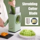 Овочерізка мультислайсер барабанна 3в1 Vegetable Cutter ручна - зображення 4