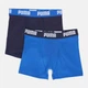 Набор подростовых трусов-боксеров 2 шт для мальчика Puma Licensed Product - Bodywear 93897106 176 см Navy/Blue (8720245814690) - изображение 1