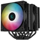 Кулер процессорный DeepCool AG620 BK ARGB (R-AG620-BKANMN-G-2), Intel: 2066/2011-3/2011/1700/1200/1151/1150/1155/1156, AMD: AM5/AM4, 129х136х157 мм, 4-pin - изображение 4