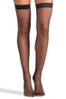 Чулки женские WOLFORD Zehra Stay Up, черные, размер M - изображение 1